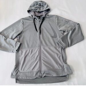 Nike‎ Dri-FIT Men's Gray Full Zip Training Hoodie (AA4656-036) Size Small